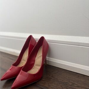 Aldo Glossy Red Heels